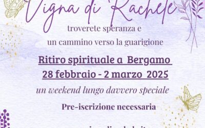 Aiuto alle donne che hanno abortito, la missione della Vigna di Rachele